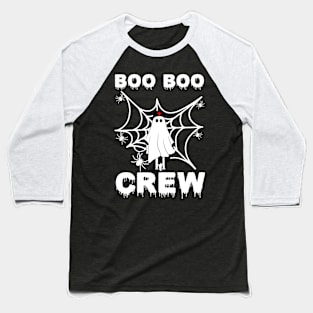 Boo Boo Crew Nurse Shirts Halloween Nurse Shirts for Women Baseball T-Shirt